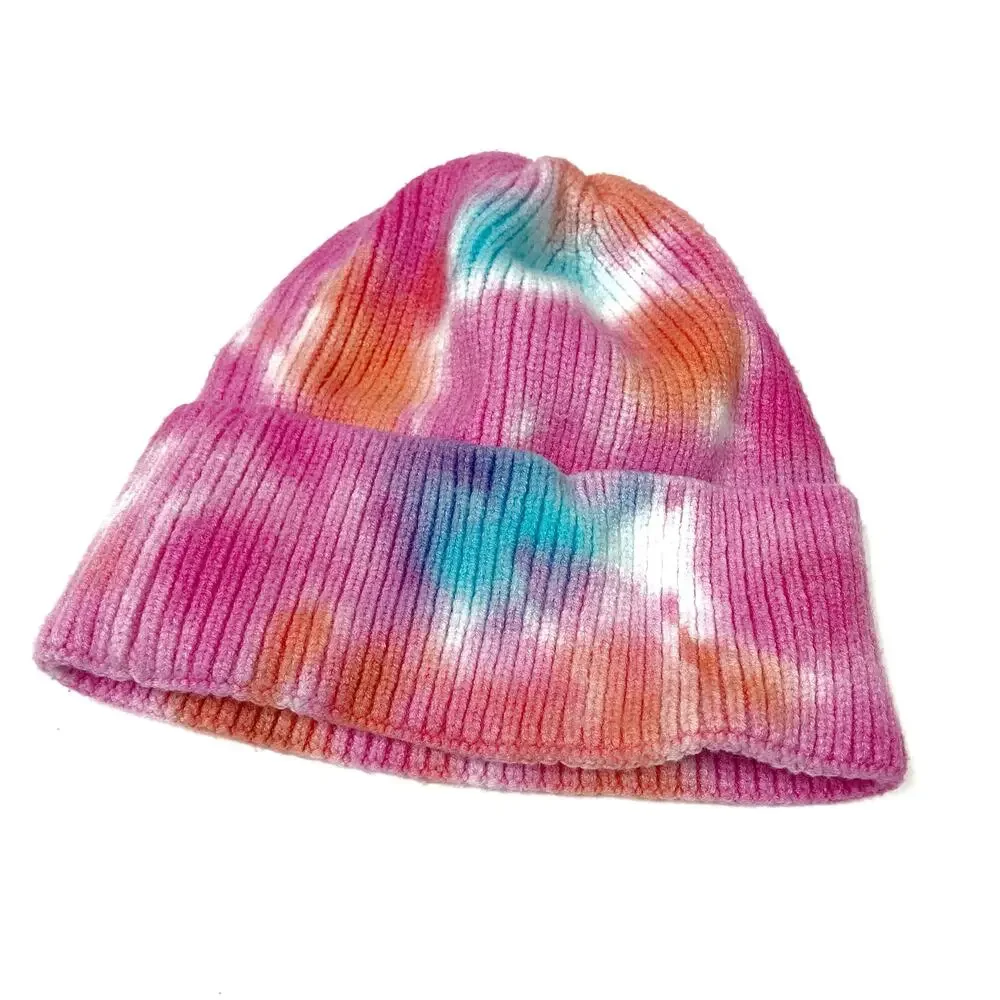 The Children's Place | Pink Tie Dye Winter Beanie Hat Girl's S/M